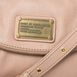 Marc Jacobs Beige Leather Classic Q Natasha Crossbody Bag For Women -Marc Jacobs shop luxury women marc jacobs used handbags p258609 010
