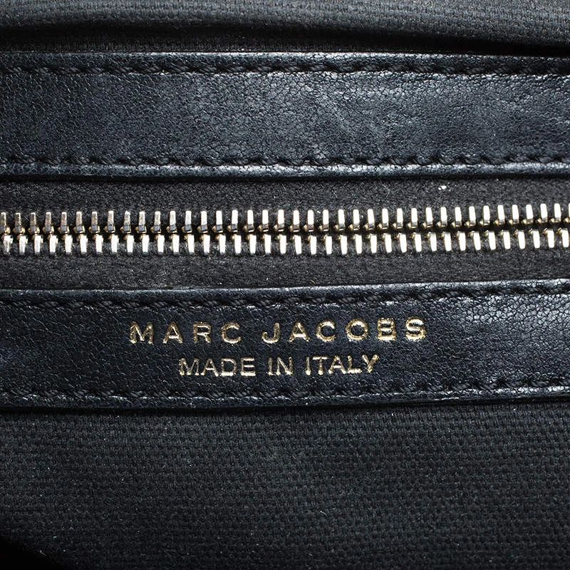 Marc Jacobs Black Quilted Leather Mini Stam Satchel For Women 8 Marc Jacobs Black Quilted Leather Mini Stam Satchel For Women - Image 8