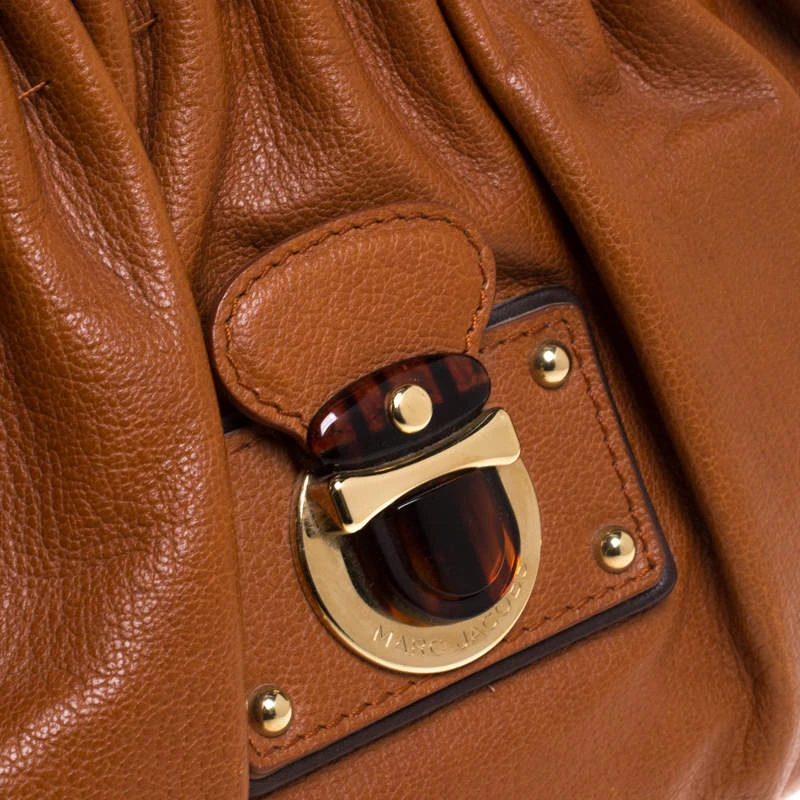 Marc Jacobs Tan Leather Capra Satchel For Women 5 Marc Jacobs Tan Leather Capra Satchel For Women - Image 5