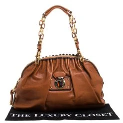 Marc Jacobs Tan Leather Capra Satchel For Women 19 Marc Jacobs Tan Leather Capra Satchel For Women -Marc Jacobs shop luxury women marc jacobs used handbags p261694 010