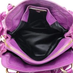 Marc Jacobs Alyona Purple Patent Leather Satchel For Women -Marc Jacobs shop luxury women marc jacobs used handbags p26451 0011