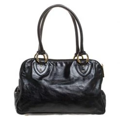 Marc Jacobs Black Leather Blake Satchel For Women 14 Marc Jacobs Black Leather Blake Satchel For Women -Marc Jacobs shop luxury women marc jacobs used handbags p264825 005