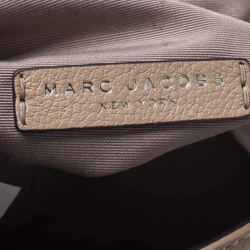 Marc Jacobs Beige Leather Crossbody Bag For Women 8 Marc Jacobs Beige Leather Crossbody Bag For Women - Image 8