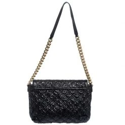 Marc Jacobs Black Quilted Leather Shoulder Bag For Women 14 Marc Jacobs Black Quilted Leather Shoulder Bag For Women -Marc Jacobs shop luxury women marc jacobs used handbags p274370 1582610142 009