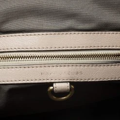 Marc Jacobs Beige Leather Mini Stam Satchel For Women -Marc Jacobs shop luxury women marc jacobs used handbags p275023 010