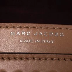 Marc Jacobs Beige Studded Leather Small Mischief Shoulder Bag For Women -Marc Jacobs shop luxury women marc jacobs used handbags p280637 001