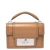Marc Jacobs Beige Studded Leather Small Mischief Shoulder Bag For Women