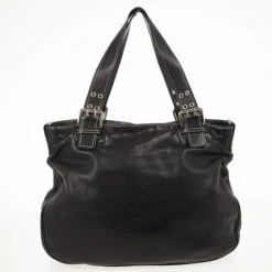 Marc Jacobs Black Leather Stella Tote For Women 19 Marc Jacobs Black Leather Stella Tote For Women -Marc Jacobs shop luxury women marc jacobs used handbags p28588 0004