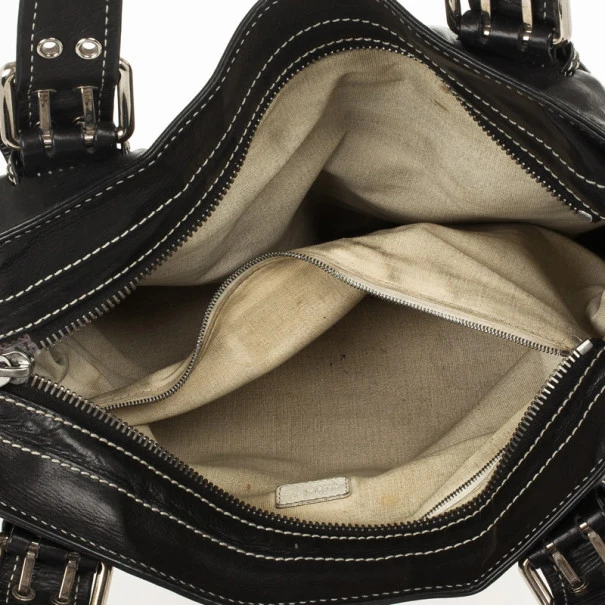 Marc Jacobs Black Leather Stella Tote For Women 7 Marc Jacobs Black Leather Stella Tote For Women - Image 7