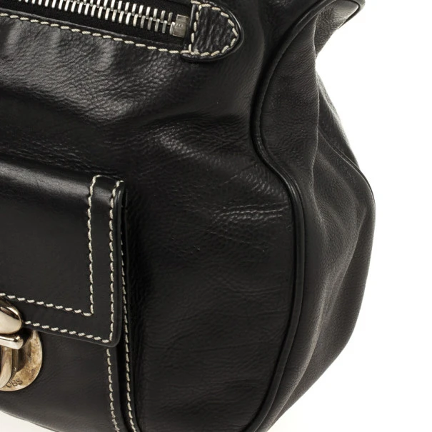 Marc Jacobs Black Leather Stella Tote For Women 11 Marc Jacobs Black Leather Stella Tote For Women - Image 11