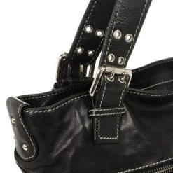 Marc Jacobs Black Leather Stella Tote For Women 27 Marc Jacobs Black Leather Stella Tote For Women -Marc Jacobs shop luxury women marc jacobs used handbags p28588 0012