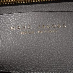 Marc Jacobs Grey Leather Medium Incognito II Satchel For Women -Marc Jacobs shop luxury women marc jacobs used handbags p287464 006