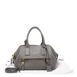 Marc Jacobs Grey Leather Medium Incognito II Satchel For Women -Marc Jacobs shop luxury women marc jacobs used handbags p287464 011