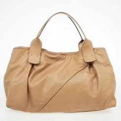 Marc Jacobs Tan Leather Irina Large Tote For Women -Marc Jacobs shop luxury women marc jacobs used handbags p31032 004