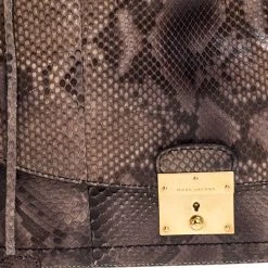 Marc Jacobs Grey/Beige Python Polly Shoulder Bag For Women 15 Marc Jacobs Grey/Beige Python Polly Shoulder Bag For Women -Marc Jacobs shop luxury women marc jacobs used handbags p312142 001