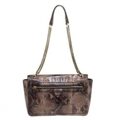 Marc Jacobs Grey/Beige Python Polly Shoulder Bag For Women 14 Marc Jacobs Grey/Beige Python Polly Shoulder Bag For Women -Marc Jacobs shop luxury women marc jacobs used handbags p312142 003