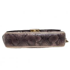 Marc Jacobs Grey/Beige Python Polly Shoulder Bag For Women 16 Marc Jacobs Grey/Beige Python Polly Shoulder Bag For Women -Marc Jacobs shop luxury women marc jacobs used handbags p312142 004