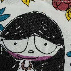 Marc Jacobs White Printed Canvas And Leather Tote For Women 13 Marc Jacobs White Printed Canvas And Leather Tote For Women -Marc Jacobs shop luxury women marc jacobs used handbags p318107 003