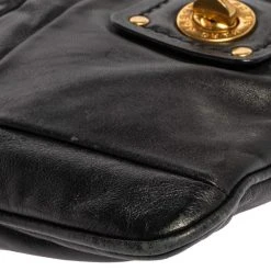 Marc Jacobs Black Leather Turnlock Crossbody Bag For Women 23 Marc Jacobs Black Leather Turnlock Crossbody Bag For Women -Marc Jacobs shop luxury women marc jacobs used handbags p323661 009