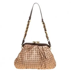 Marc Jacobs Taupe/Rose Gold Printed Leather Little Stam Crystal Embellished Shoulder Bag For Women 15 Marc Jacobs Taupe/Rose Gold Printed Leather Little Stam Crystal Embellished Shoulder Bag For Women -Marc Jacobs shop luxury women marc jacobs used handbags p326469 006