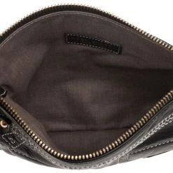 Marc Jacobs Black Leather Two Pocket Clutch For Women -Marc Jacobs shop luxury women marc jacobs used handbags p33015 006