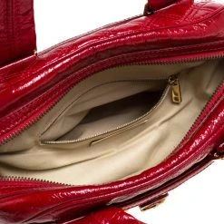 Marc Jacobs Red Quilted Patent Leather Pushlock Satchel For Women 17 Marc Jacobs Red Quilted Patent Leather Pushlock Satchel For Women -Marc Jacobs shop luxury women marc jacobs used handbags p330394 006