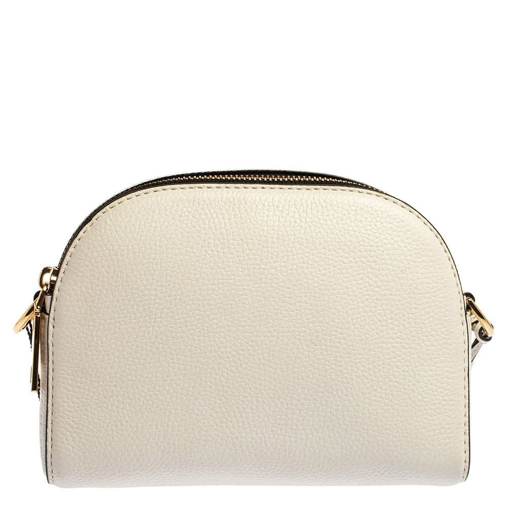 Marc Jacobs White Leather Small Shutter Camera Shoulder Bag For Women 4 Marc Jacobs White Leather Small Shutter Camera Shoulder Bag For Women - Image 4
