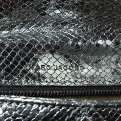 Marc Jacobs Silver Snake Effec Leather Foldover Clutch For Women -Marc Jacobs shop luxury women marc jacobs used handbags p354571 001