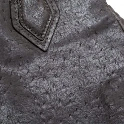 Marc By Marc Jacobs Grey Ostrich Embossed Leather Ozzie Square Lucy Tote For Women 18 Marc By Marc Jacobs Grey Ostrich Embossed Leather Ozzie Square Lucy Tote For Women -Marc Jacobs shop luxury women marc jacobs used handbags p365885 010