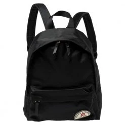 Marc Jacobs Black Nylon Large Collegiate Backpack For Women