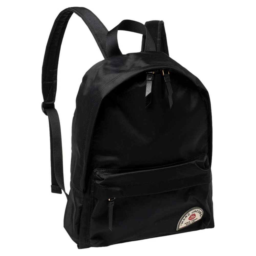 Marc Jacobs Black Nylon Large Collegiate Backpack For Women 3 Marc Jacobs Black Nylon Large Collegiate Backpack For Women - Image 3