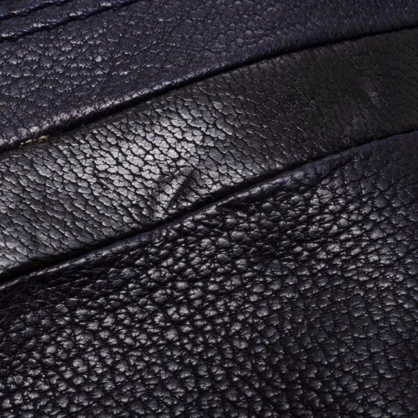 Marc Jacobs Black And Navy Leather Chain Handle Tote For Women 10 Marc Jacobs Black And Navy Leather Chain Handle Tote For Women - Image 10