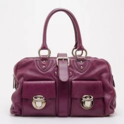 Marc Jacobs Maroon Purple Venetia Tote For Women