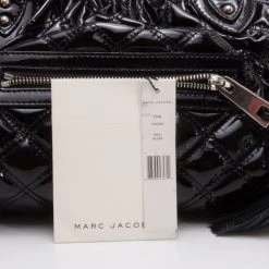 Marc Jacobs Black Patent 'Polished' Stam For Women 21 Marc Jacobs Black Patent 'Polished' Stam For Women -Marc Jacobs shop luxury women marc jacobs used handbags p37767 011
