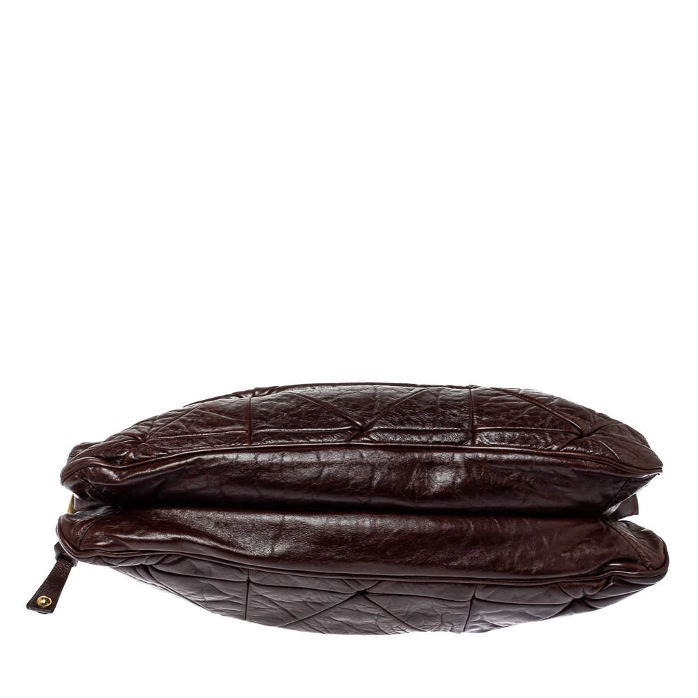 Marc Jacobs Dark Brown Quilted Leather Capra Satchel For Women 6 Marc Jacobs Dark Brown Quilted Leather Capra Satchel For Women - Image 6