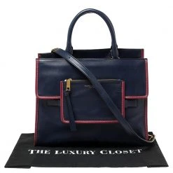 Marc Jacobs Blue Leather Madison Tote For Women 21 Marc Jacobs Blue Leather Madison Tote For Women -Marc Jacobs shop luxury women marc jacobs used handbags p388373 002