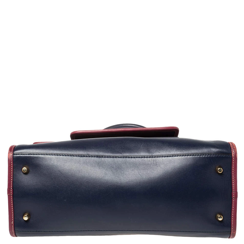 Marc Jacobs Blue Leather Madison Tote For Women 7 Marc Jacobs Blue Leather Madison Tote For Women - Image 7