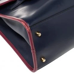 Marc Jacobs Blue Leather Madison Tote For Women 22 Marc Jacobs Blue Leather Madison Tote For Women -Marc Jacobs shop luxury women marc jacobs used handbags p388373 009