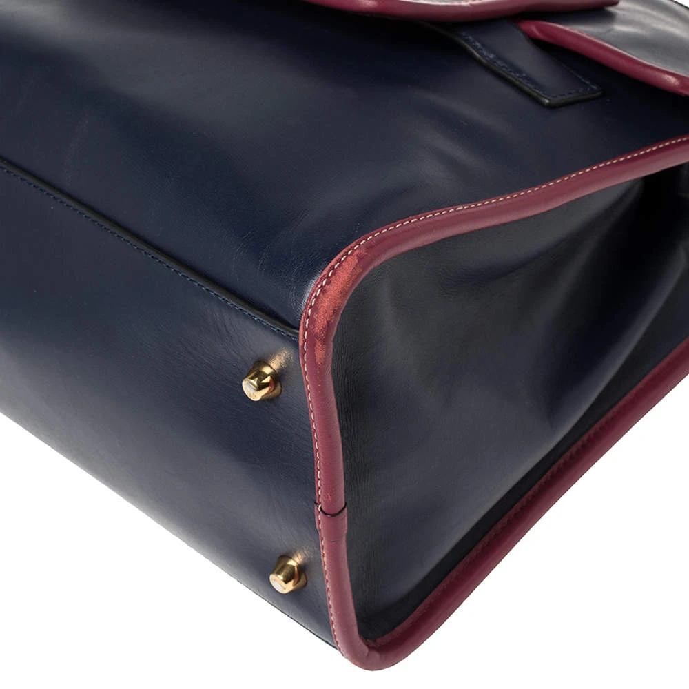 Marc Jacobs Blue Leather Madison Tote For Women 12 Marc Jacobs Blue Leather Madison Tote For Women - Image 12