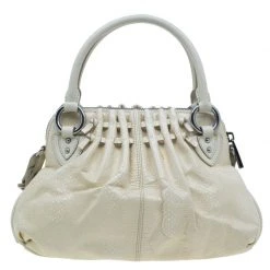 Marc Jacobs White Leather Snake Embossed Cecilia Shoulder Bag For Women 18 Marc Jacobs White Leather Snake Embossed Cecilia Shoulder Bag For Women -Marc Jacobs shop luxury women marc jacobs used handbags p38927 004