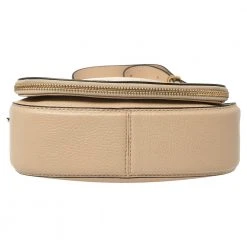 Marc Jacobs Beige Leather Small Recruit Saddle Bag For Women -Marc Jacobs shop luxury women marc jacobs used handbags p412008 004