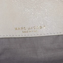 Marc Jacobs Cream/Brown Quilted Shimmer Leather Turnlock Flap Shoulder Bag For Women 18 Marc Jacobs Cream/Brown Quilted Shimmer Leather Turnlock Flap Shoulder Bag For Women -Marc Jacobs shop luxury women marc jacobs used handbags p415407 006