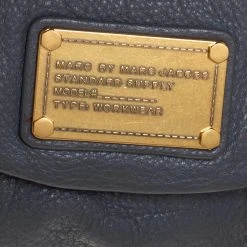 Marc Jacobs Marc By March Jacobs Grey Leather Classic Q Karlie Crossbody Bag For Women -Marc Jacobs shop luxury women marc jacobs used handbags p417342 004