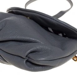Marc Jacobs Marc By March Jacobs Grey Leather Classic Q Karlie Crossbody Bag For Women -Marc Jacobs shop luxury women marc jacobs used handbags p417342 006