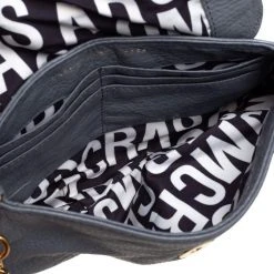 Marc Jacobs Marc By March Jacobs Grey Leather Classic Q Karlie Crossbody Bag For Women -Marc Jacobs shop luxury women marc jacobs used handbags p417342 009