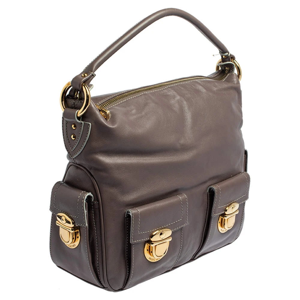 Marc Jacobs Mauve Leather Blake Hobo For Women 3 Marc Jacobs Mauve Leather Blake Hobo For Women - Image 3