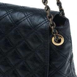 Marc Jacobs Black Quilted Leather XL Baroque Single Shoulder Bag For Women 21 Marc Jacobs Black Quilted Leather XL Baroque Single Shoulder Bag For Women -Marc Jacobs shop luxury women marc jacobs used handbags p43397 006