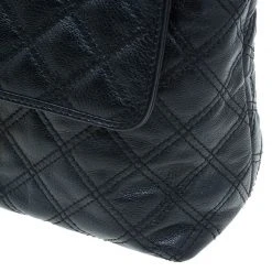 Marc Jacobs Black Quilted Leather XL Baroque Single Shoulder Bag For Women 24 Marc Jacobs Black Quilted Leather XL Baroque Single Shoulder Bag For Women -Marc Jacobs shop luxury women marc jacobs used handbags p43397 009