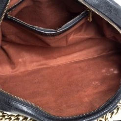 Marc Jacobs Black Quilted Leather Venetia Satchel For Women -Marc Jacobs shop luxury women marc jacobs used handbags p452647 004