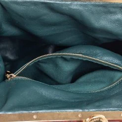 Marc Jacobs Dark Green Python And Leather Stam Satchel For Women 17 Marc Jacobs Dark Green Python And Leather Stam Satchel For Women -Marc Jacobs shop luxury women marc jacobs used handbags p453377 002